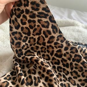 Long cheetah dress